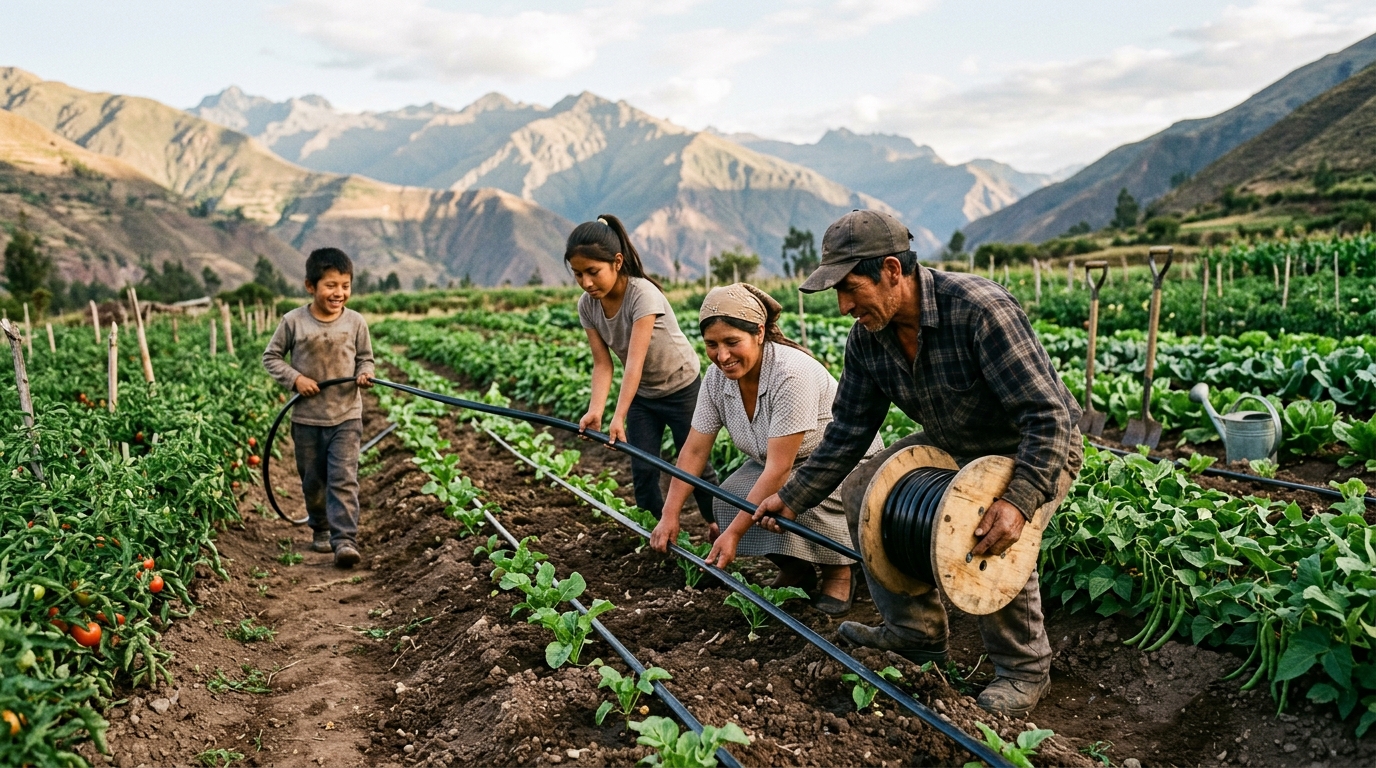 Sustainable community irrigation